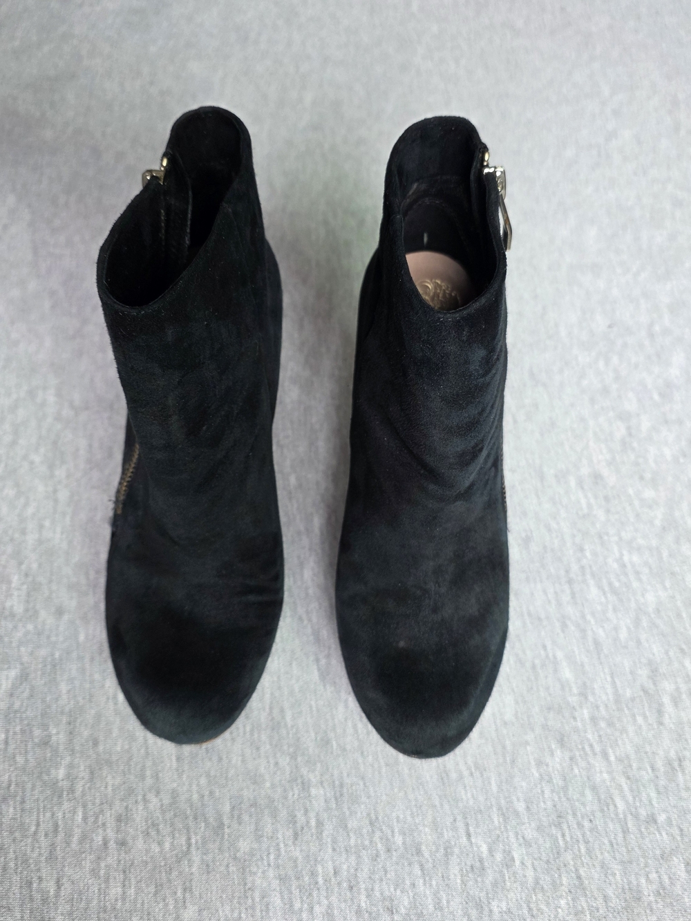 Vince Camuto Black Suede High Heel Pump